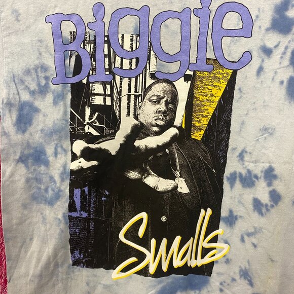 The Notorious B.I.G Biggie Smalls Tie Dye T-Shirt Large - Picture 2 of 4